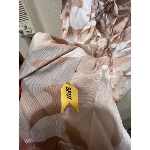 New *FLAW* Cinq a Sept Amia Jumpsuit Trawertine Multi Size L REVOLVE MSRP $395 - Picture 6 of 8